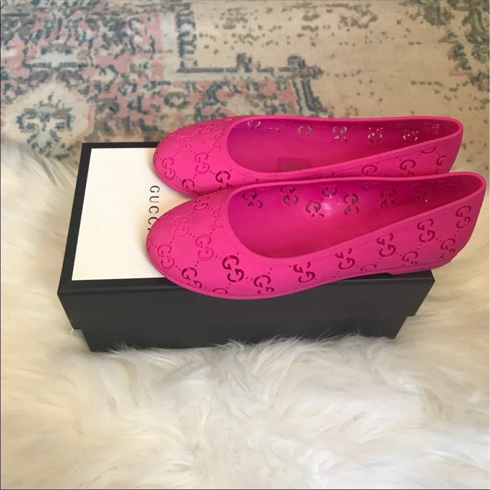 Gucci Rubber Flats